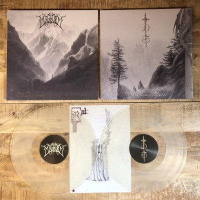 Mightiest/Depressive Silence - The Recreation of the Shadowlands/Depressive Silence clear LP